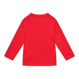 GUESS shirt girocollo tinta unita ocn logo Rosso per Neonato N4YI36K8HM4NX ROSSO GUESS 