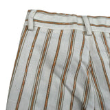 Pure Firenze Bermuda Fantasia A Righe con Girovita Regolabile per Neonato PC01271 BEIGE PURE FIRENZE 