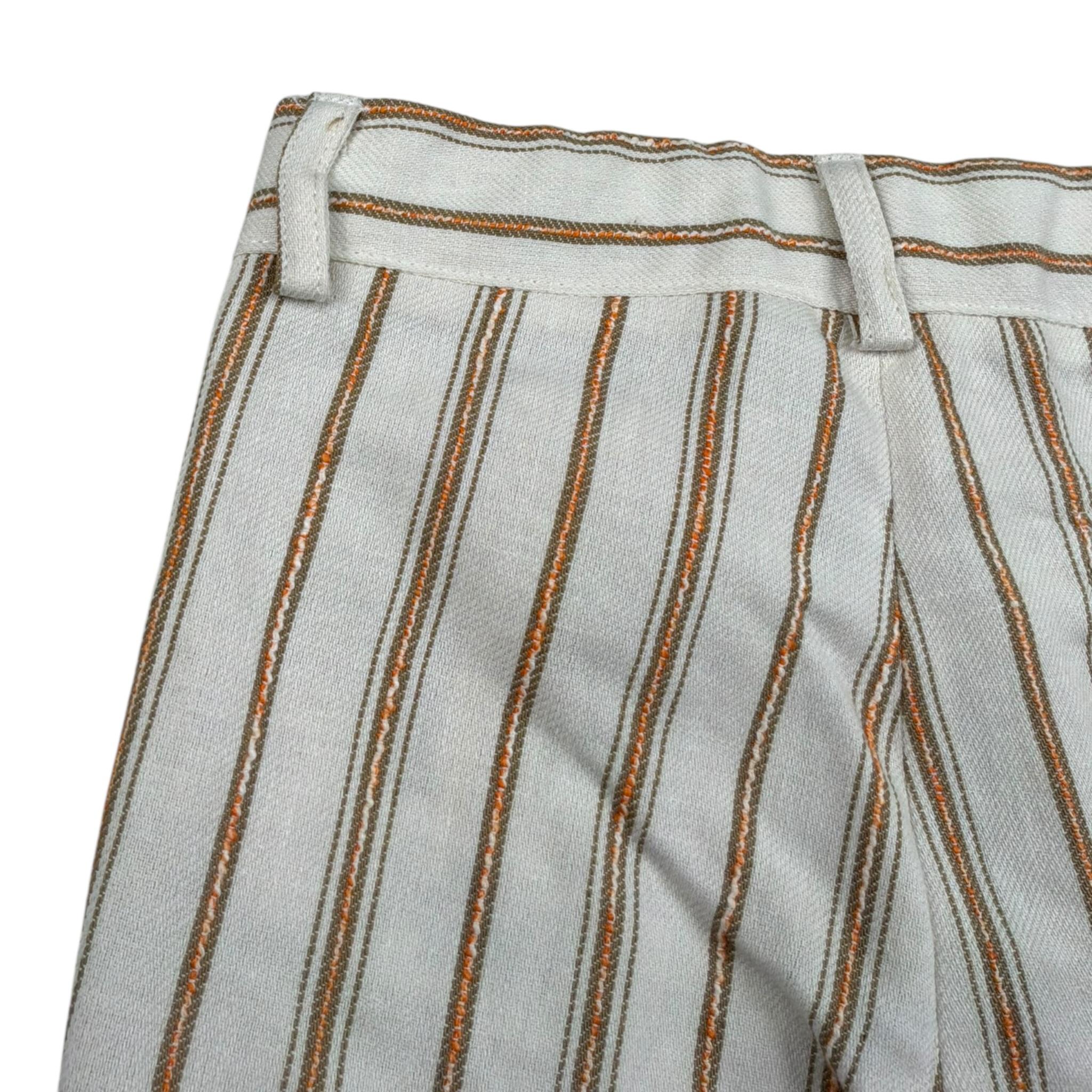 Pure Firenze Bermuda Fantasia A Righe con Girovita Regolabile per Neonato PC01271 BEIGE PURE FIRENZE 