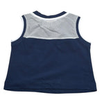 Monnalisa Top Tinta Unita Giromanica per Bambina 19E602 BLU MONNALISA 