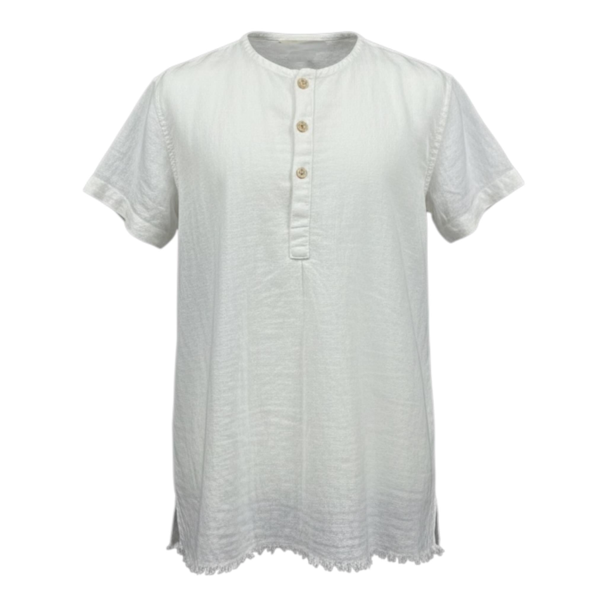 I'M Brian Camicia tinta unita Mezza Manica Bianco per Bambino CA1335J BIANCO I'M BRIAN 