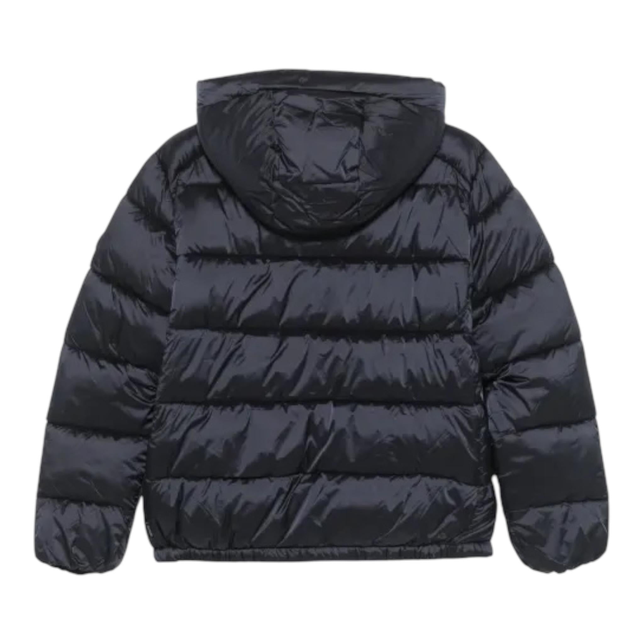 SAVE THE DUCK giubbino tinta unita cn cappuccio Nero per Bambina J31453G NERO SAVE THE DUCK 