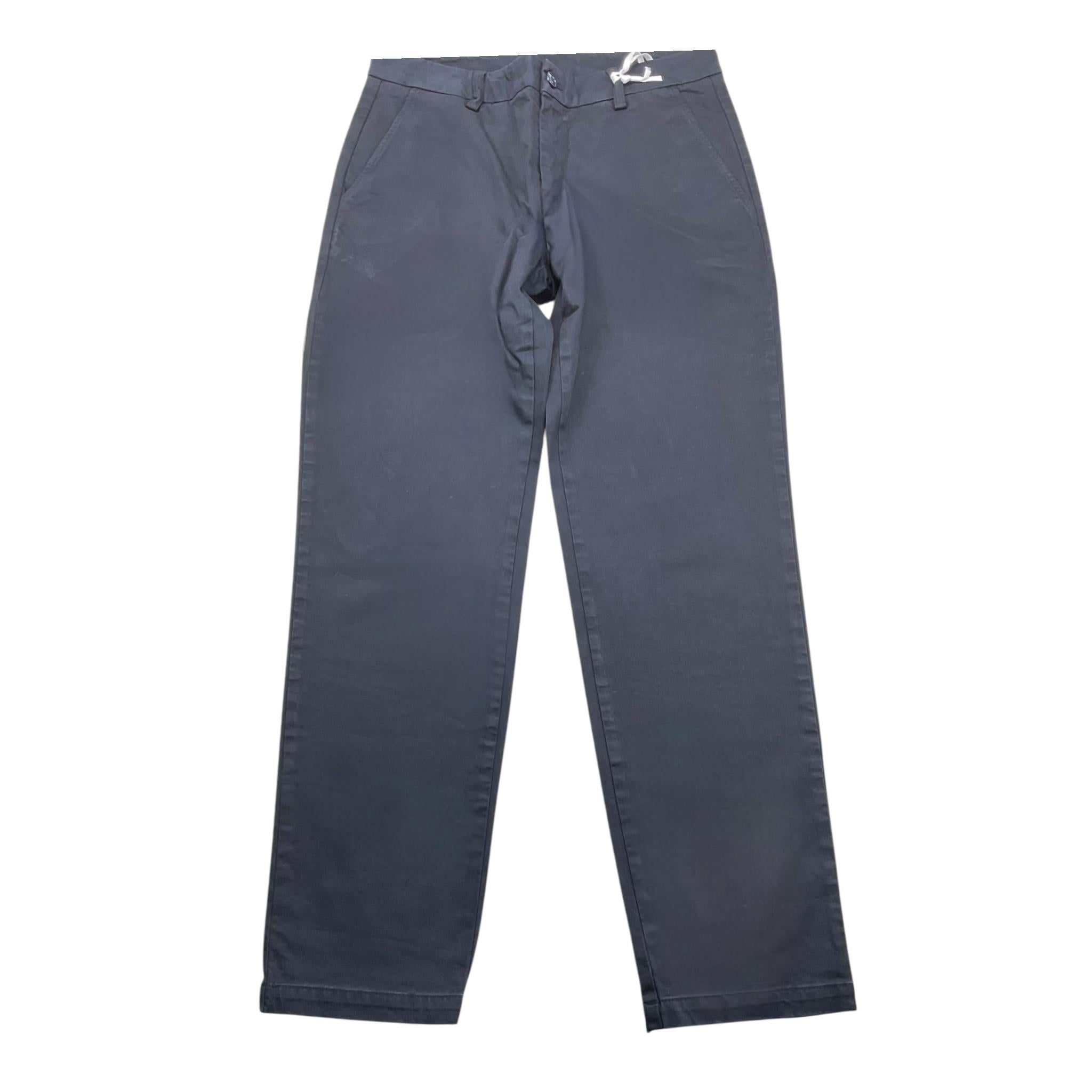 Dondup Pantalone Tinta Unita con Tasche Americane per Bambino DMPA002 BLU DONDUP 