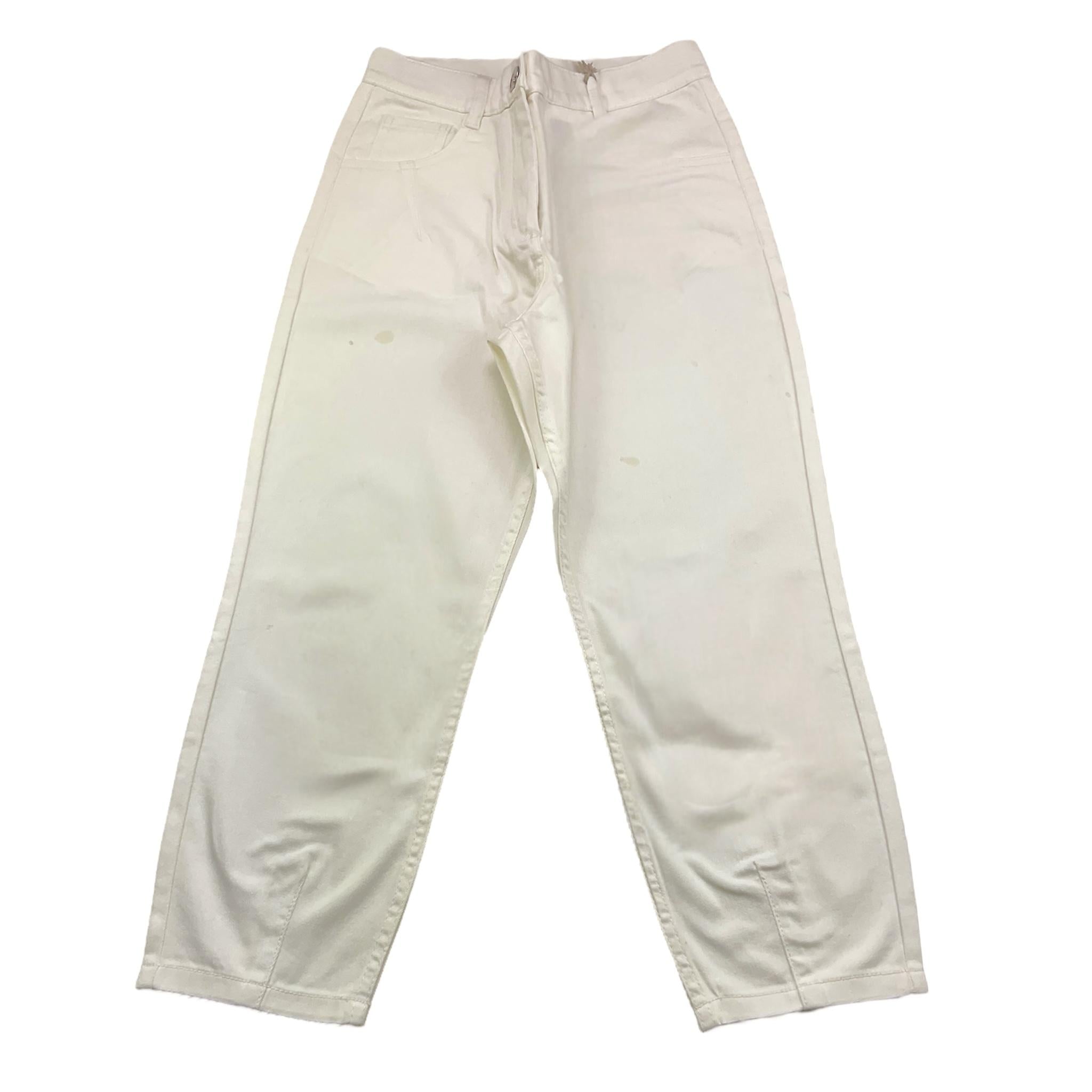 Eleventy Pantalone Tinta Unita 5 Tasche per Bambino EV6A70 PANNA ELEVENTY 