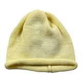 Little Bear Solid Gelbe Mütze für Baby Mädchen