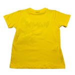 Disclaimer T-Shirt Girocollo Tinta Unita con Stampa per Bambino 25EDK585 GIALLO DISCLAIMER 