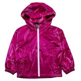 Freedomday Einfarbige Jacke mit Kapuze Fuchsia für Mädchen