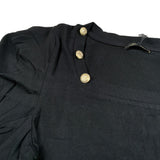 J'Aime' T-Shirt Girocollo tinta unita Nero per Bambina 4522G NERO J'AIME' 