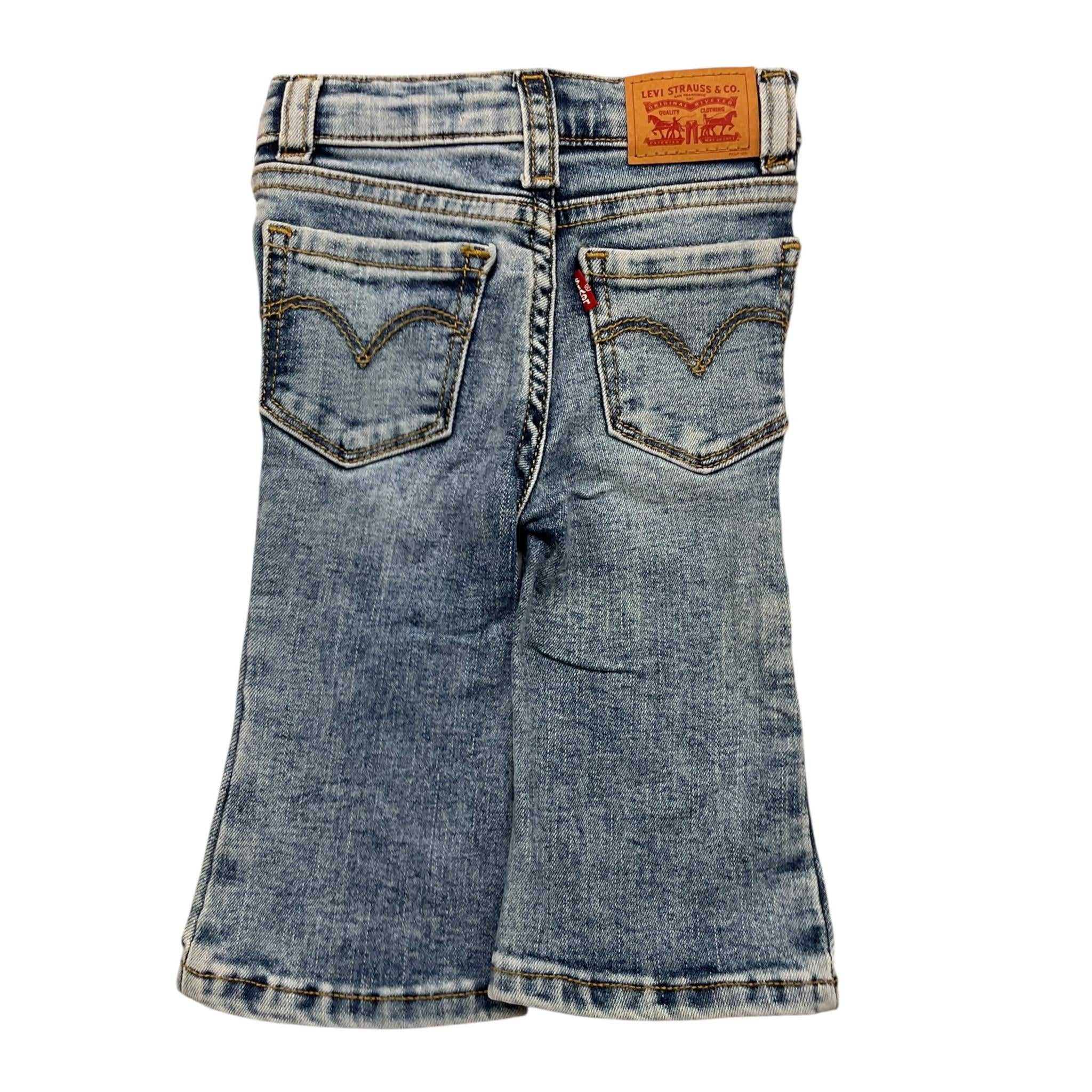 LEVI'S jeans tinta unita con girovita regolabile Azzurro per Neonata 1EK988 AZZURRO LEVI'S 