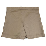 Little Bear Short Einfarbig Plissee Beige Für Mädchen