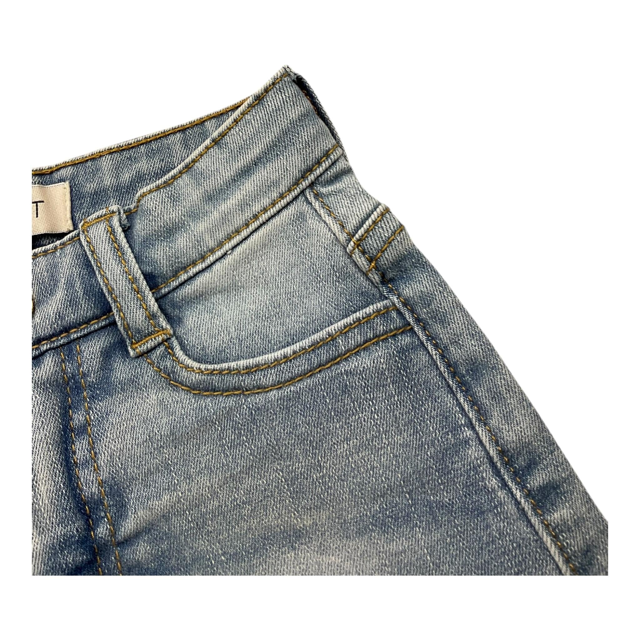 Twinset Short In Denim Tinta Unita con Girovita Regolabile per Neonata 251GJ2521X AZZURRO TWINSET 