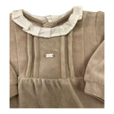 MAYORAL set tutine manica lunga tinta unita in ciniglia Beige per Neonata 2776 BEIGE MAYORAL 