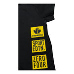 Dsquared2 T-Shirt Girocollo Tinta Unita con Stampa per Neonato DQ0281 NERO DSQUARED2 