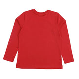 MOSCHINO shirt girocollo tinta unita cn stampa in contrasto Rosso per Neonato MMO00RX ROSSO MOSCHINO 