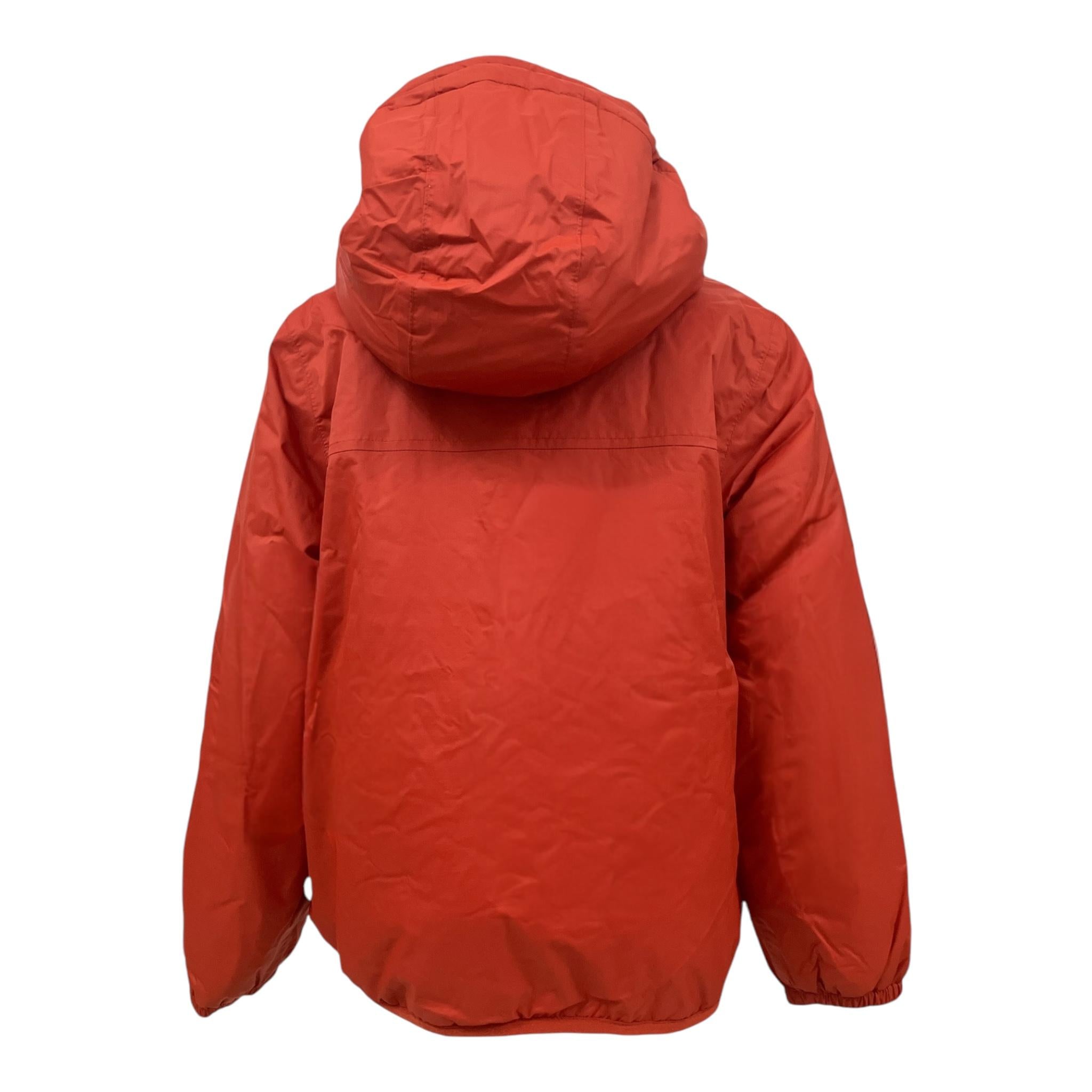 K-WAY giubbino tinta unita con cappuccio in contrasto Rosso per Neonato K61157W ROSSO K-WAY 