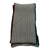 DOLCE & GABBANA sciarpa tintta unita con profili in contrasto Grigio per Neonata LB4113 GRIGIO DOLCE & GABBANA 