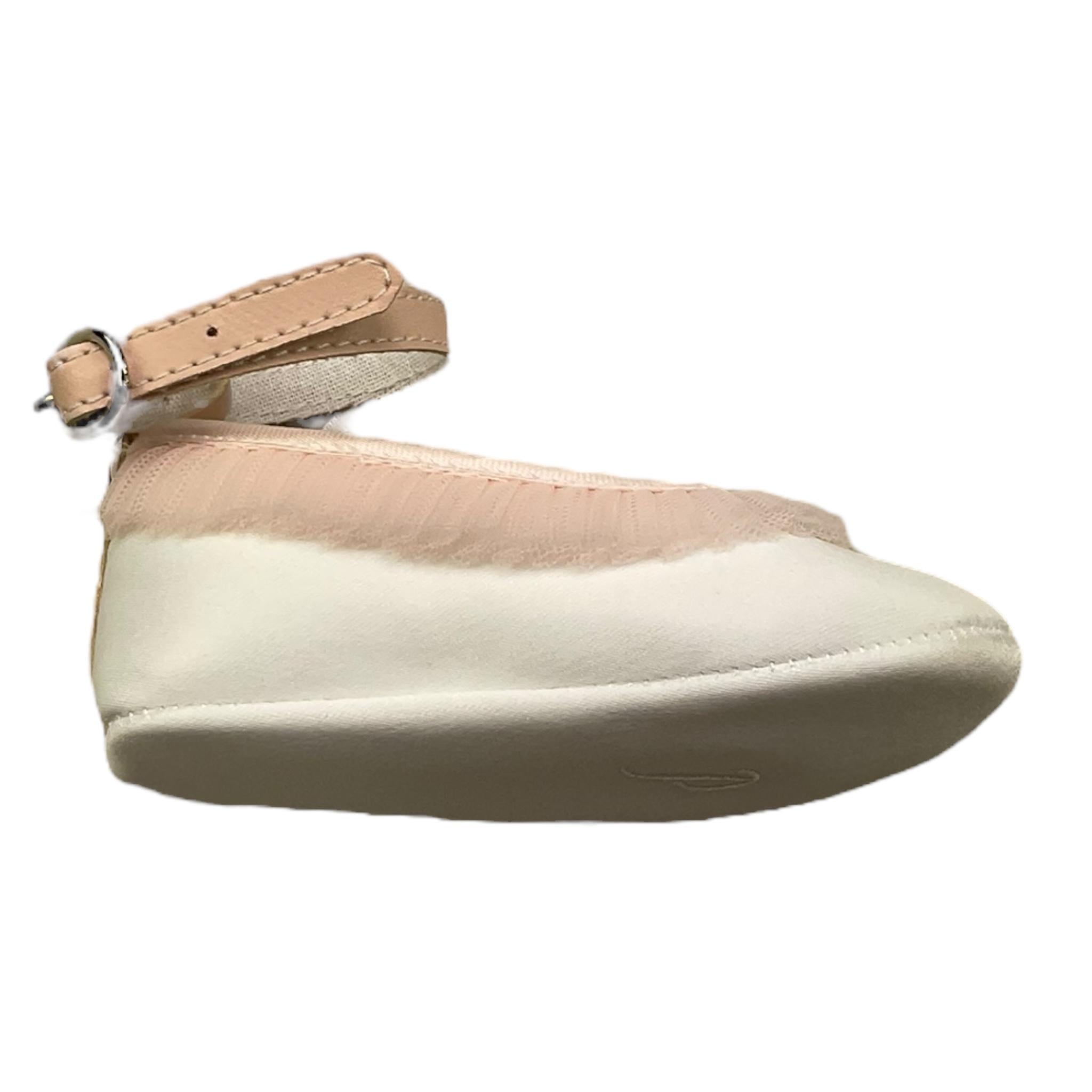 PETIT ballerina tinta unita con tulle Bianco per Neonata S0114638 BIANCO PETIT 