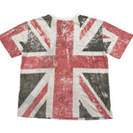 John Richmond T-Shirt Girocollo Tinta Unita con Stampa Bandiera per Bambino RBP26198TS PANNA JOHN RICHMOND 