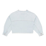 Il Gufo Giubbino In Denim Tinta Unita per Neonata P25GR232J0052N AZZURRO IL GUFO 