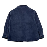 PAOLO PECORA camicia manica lunga in velluto Blu per Bambino PP4141 BLU PAOLO PECORA 