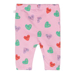 STELLA McCARTNEY pantalone tuta tinta unita con stampe Rosa per Neonata TT6090 ROSA STELLA McCARTNEY 