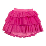 Miss Blumarine Einfarbiger Rock mit elastischer Taille Fuchsia für Baby Mädchen