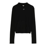 TWINSET maglia tinta unita mezzo collo Nero per Bambina 242GJ2434 NERO TWINSET 