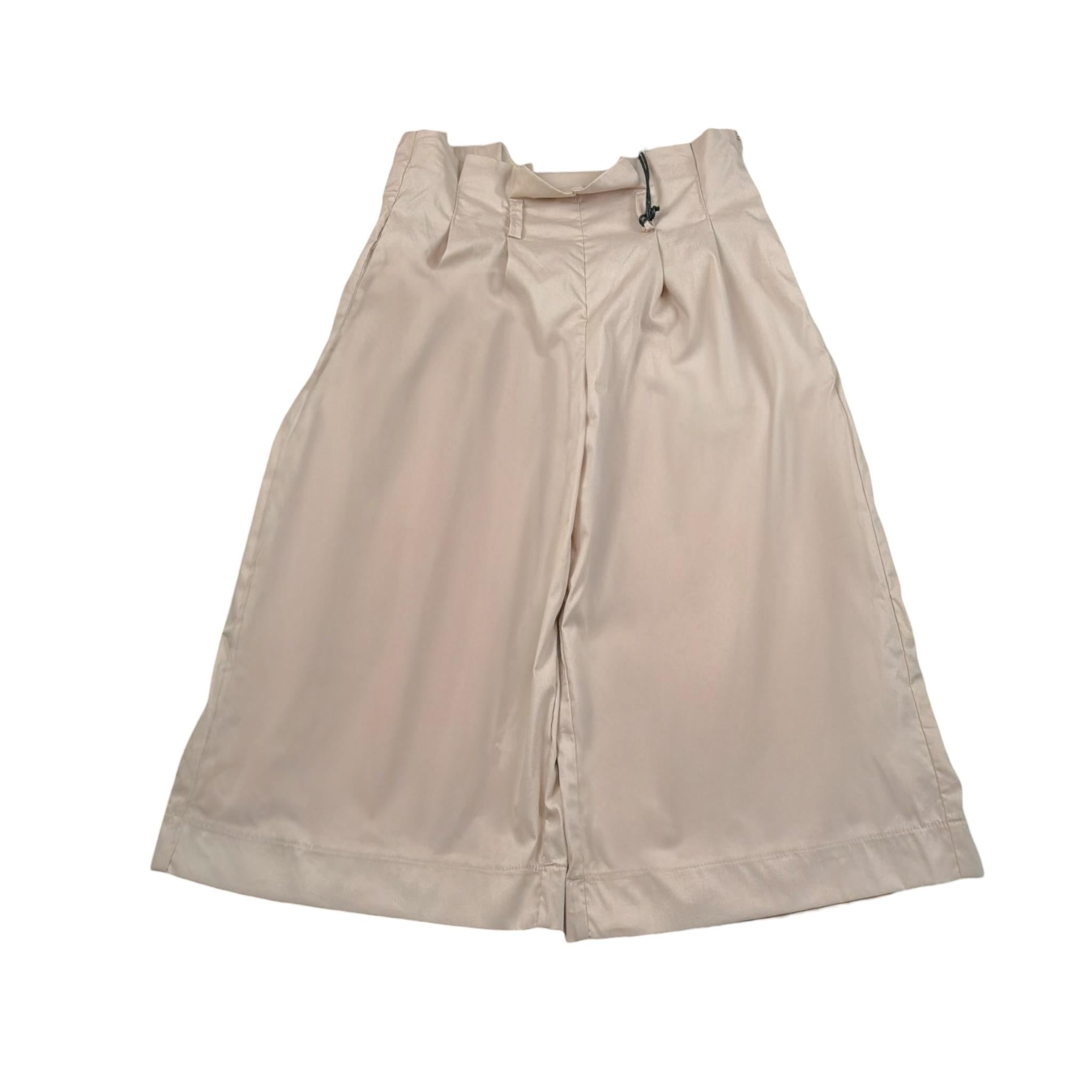 To Be Too Pantalone Modello A Palazzo Tinta Unita per Bambina TBT1029 SABBIA TO be too 