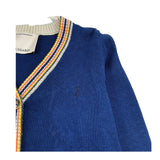 Trussardi Cardigan Tinta Unita con Logo per Bambino TGP260732CD BLU TRUSSARDI 