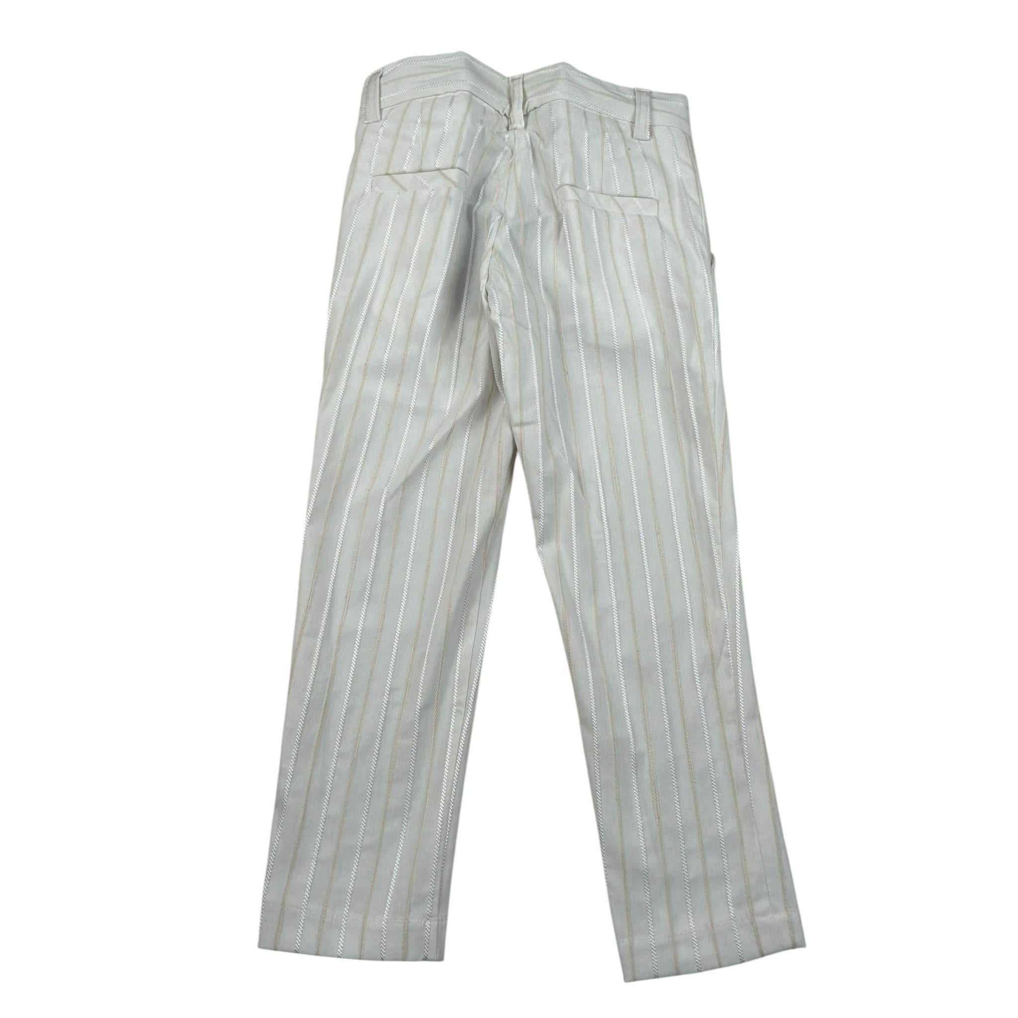 Emanuel Pris Pantalone Tinta Unita con Girovita Regolabile per Neonata EPT6200BN PANNA EMANUEL PRIS 