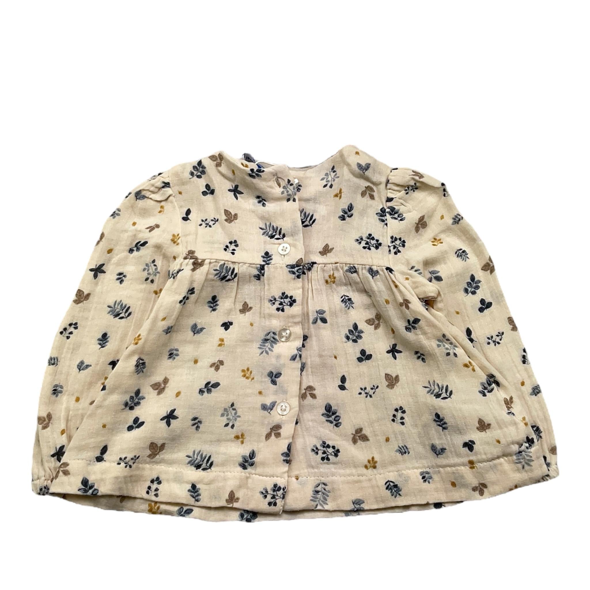 MAYORAL camicia manica lunga fantasia floreale Panna per Bambina 2195JX PANNA MAYORAL 