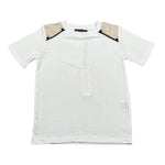 Duepuntozero T-Shirt Tinta Unita con Stampa per Neonato TSB256 BIANCO/BEIGE DUEPUNTOZERO 