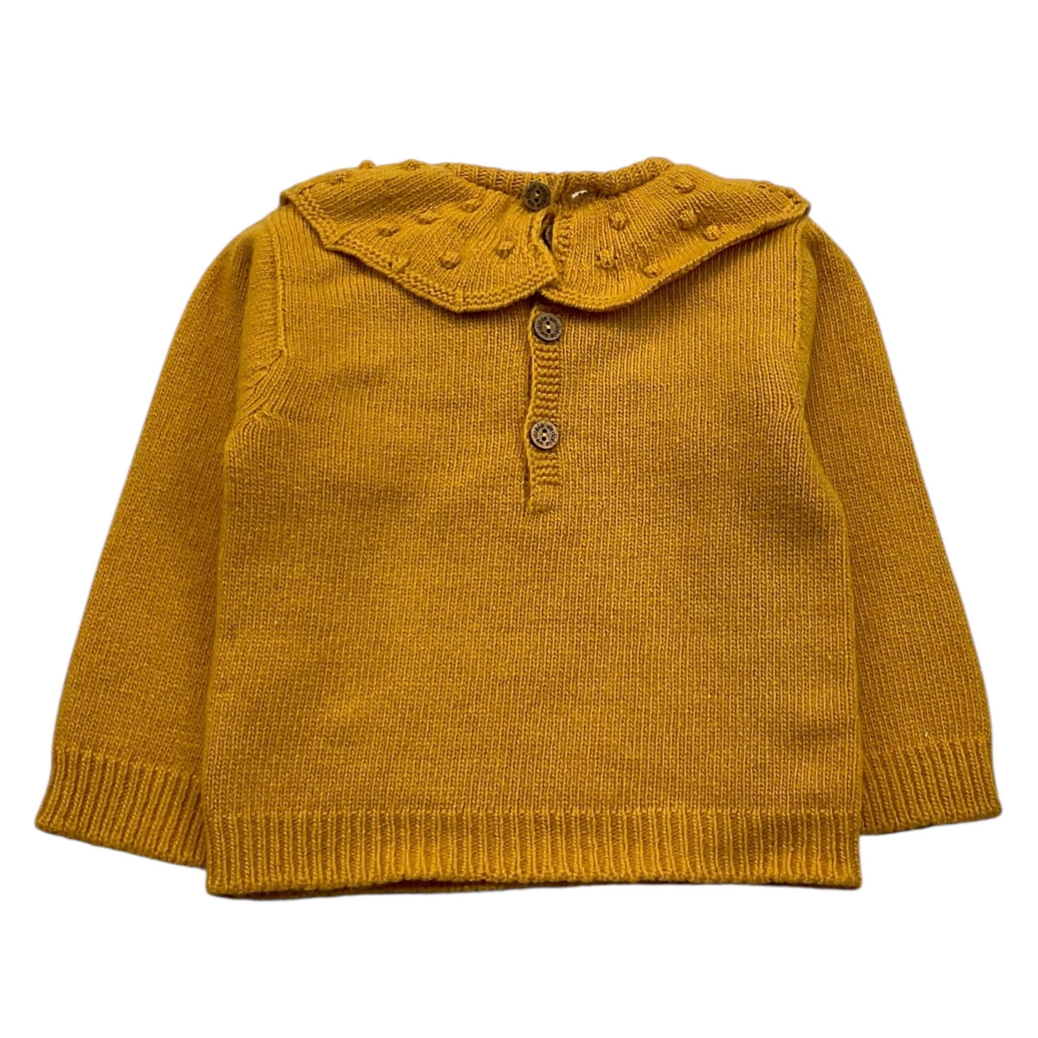WEDOBLE maglia tinta unita con clletto Giallo per Neonato I24067301 GIALLO WEDOBLE 