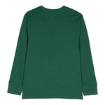 RALPH LAUREN shirt girocollo tinta unita con polsini Verde per Bambino 322854677087 VERDE RALPH LAUREN 