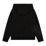 MICHAEL KORS felpa con cappuccio tinta unita glitter Nero per Bambina R30154X NERO MICHAEL KORS 