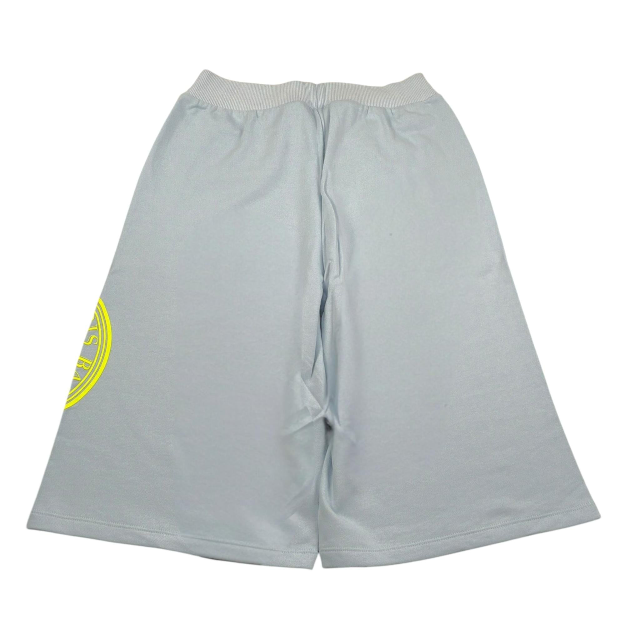 Balmain Bermuda tinta unita con Logo Azzurro per Bambino BU6S39 AZZURRO BALMAIN 