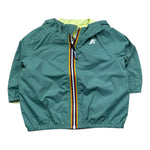 K-Way Giubbino Reversibile con Zip E Cappuccio per Neonato K2123IW VERDE K-WAY 