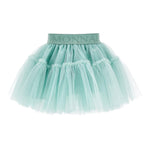 Monnalisa Gonna Tinta Unita In Tulle per Neonata 37EGON VERDE MONNALISA 