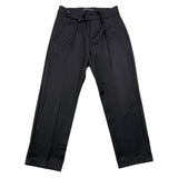 DANIELE ALESSANDRINI pantalone tinta unita con girovita regolabile Nero per Bambino 1231P00029 NERO DANIELE ALESSANDRINI 