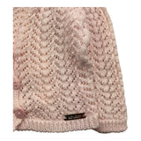 Cnd Strickjacke Tintau Nita mit rosa Lochmuster für Baby Mädchen