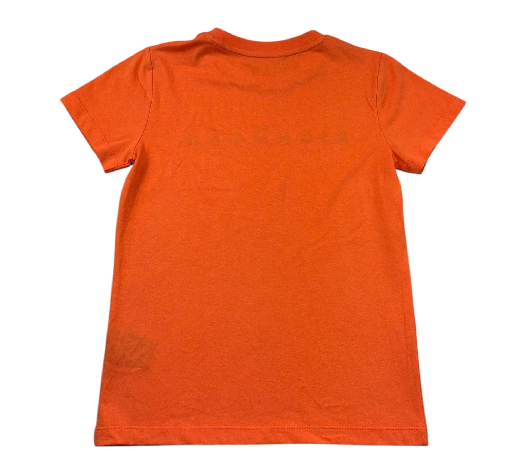 John Richmond T-Shirt Girocollo Tinta Unita con Logo per Bambino RBP26008TS ARANCIONE JOHN RICHMOND 