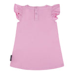 John Richmond Abito Girocollo Tinta Unita con Stampa per Neonata RIP25006VE ROSA JOHN RICHMOND 