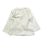 EMC shirt gircollo tinta unita con stampa Bianco per Neonato BX2265 BIANCO EMC 