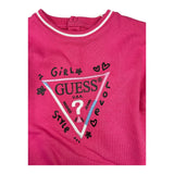 GUESS completo 2pz felpa-pantalone tinta unita Fuxia per Neonata A4YG02KA6R4 FUXIA GUESS 