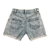 Manila Grace Short In Denim con Girovita Regolabile per Bambina 430PMBS25 AZZURRO MANILA GRACE 
