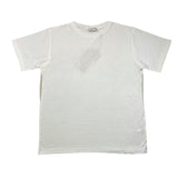 Manuel Ritz – Cremefarbenes, einfarbiges T-Shirt mit Rundhalsausschnitt für Jungen