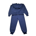 Moschino Completo 2 Pezzi Felpa-Pantalone per Bambino HUK04H BLU MOSCHINO 