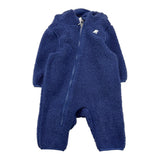 K-WAY tutina tinta unita modello teddy Blu per Neonato K8138YW BLU K-WAY 