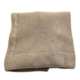 LE BEBE' coperta tinta unita con ricami Beige per Neonato LBB5057 BEIGE LE BEBE' 