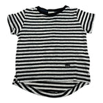 Paolo Pecora T-Shirt Fantasia A Righe Nero per Bambino PP2214 NERO PAOLO PECORA 